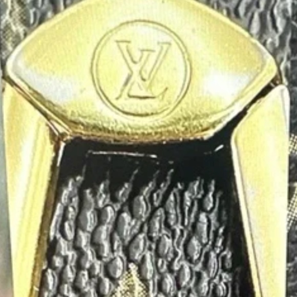 Louis Vuitton Monogram Porte Monnaie Round Coin Case Brown - Picture 6 of 9